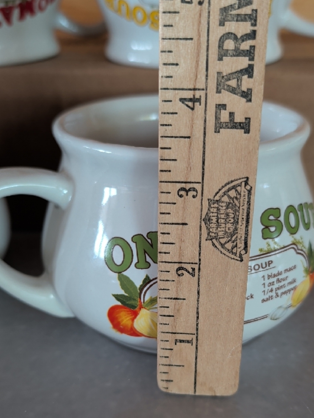 VTG. 4 piece Dat'l Do-It, Inc. Soup Mugs - Picture 11 of 14